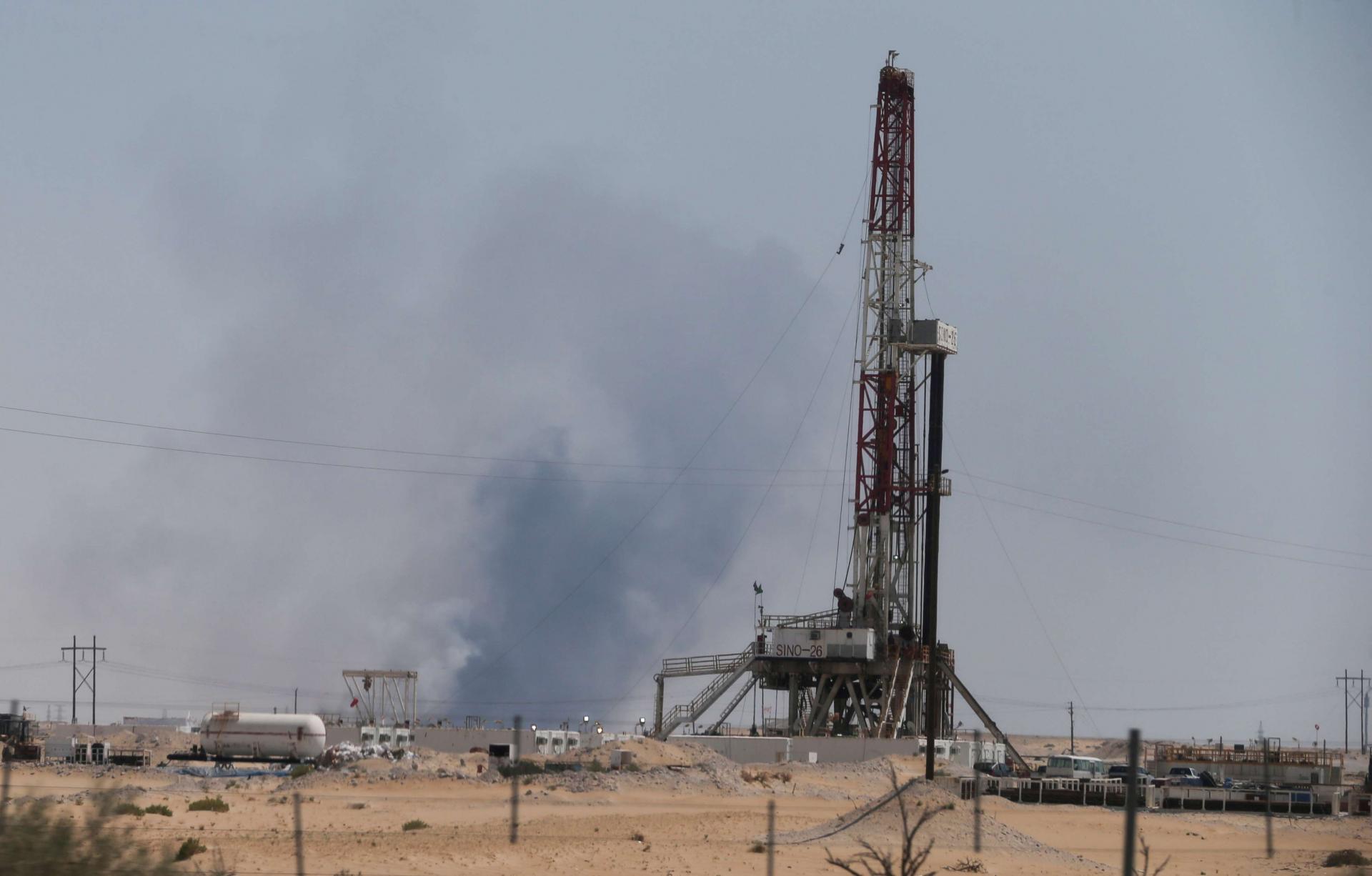 الهجوم على منشآت شركة أرامكو النفطية السعودية 