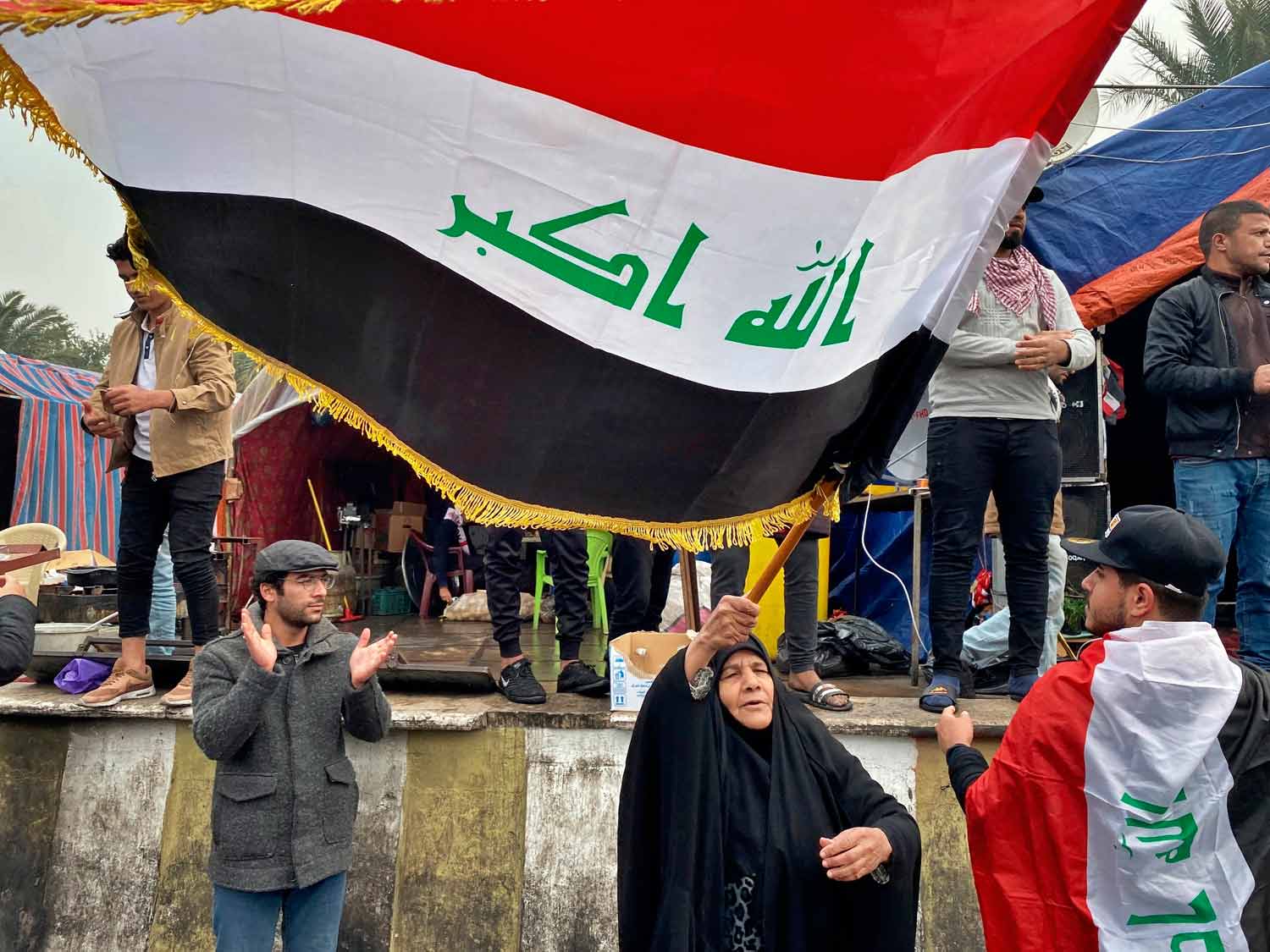 المطالب في ساحة التحرير واضحة