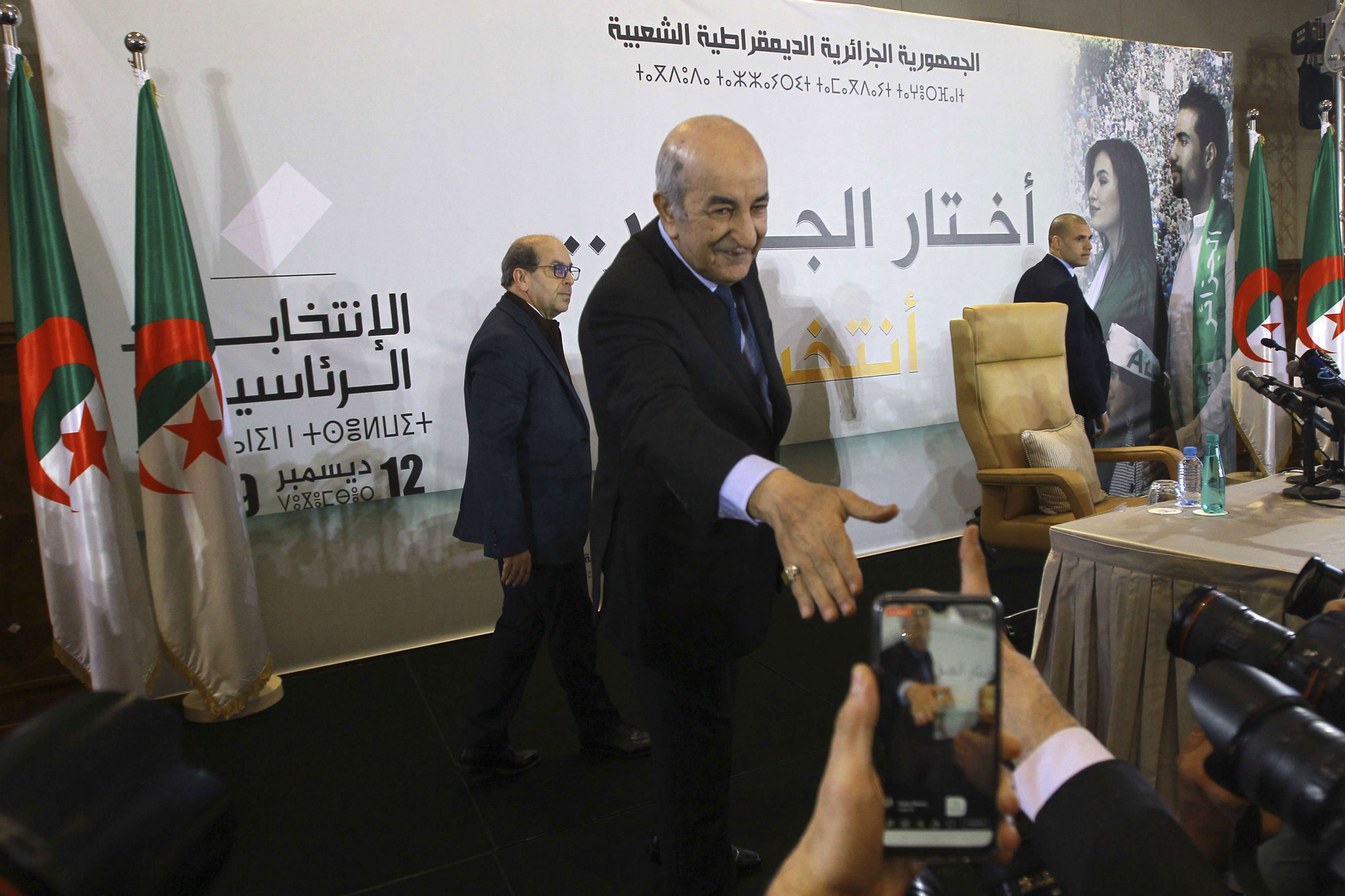 الرئيس الجزائري الجديد عبدالمجيد تبون