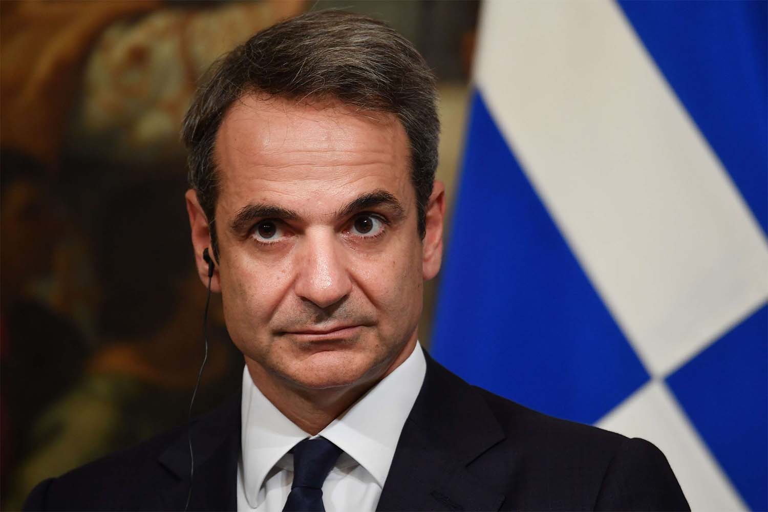 Greek Prime Minister Kyriakos Mitsotakis 