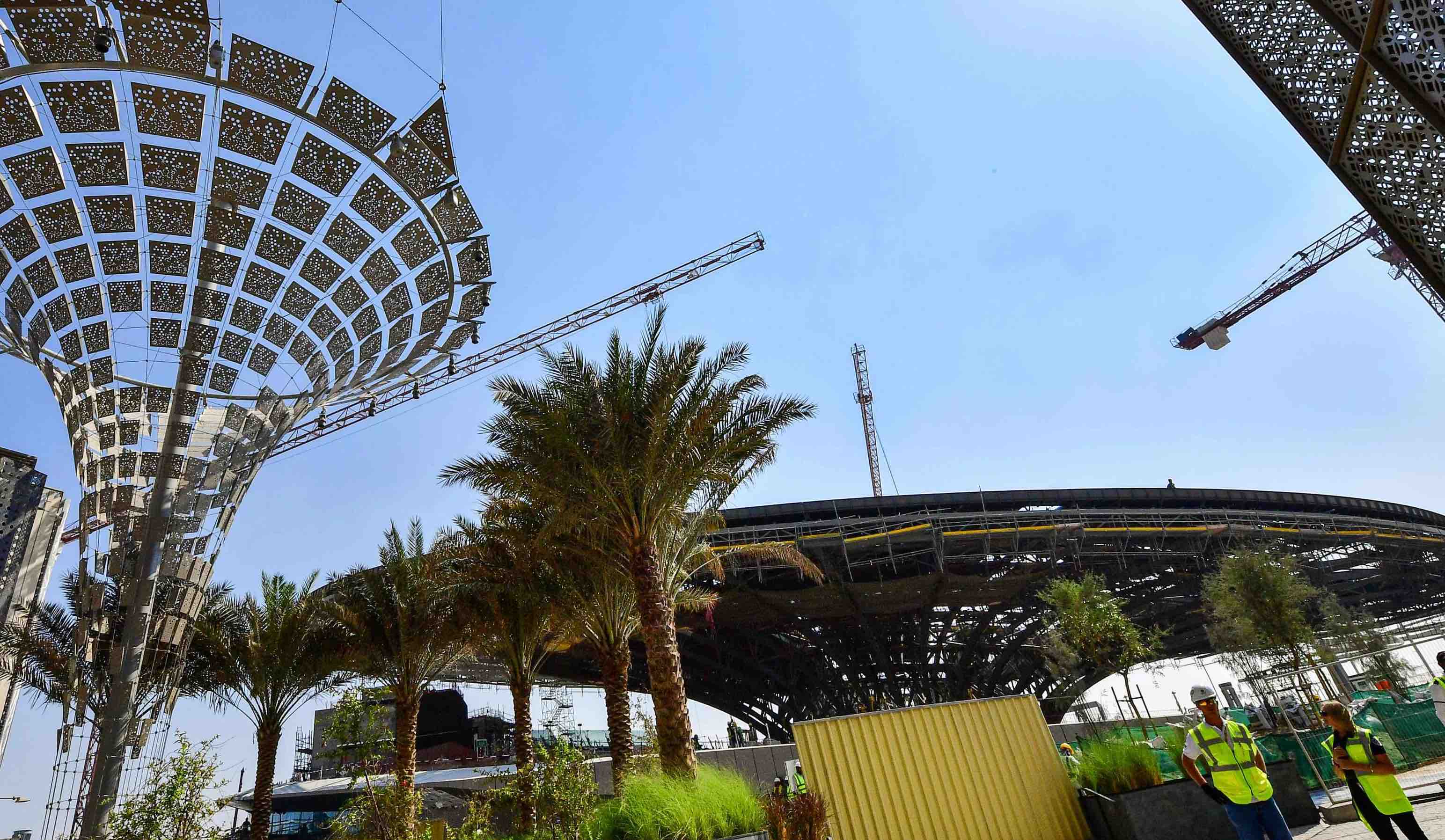 Prime Minister Benjamin Netanyahu has described the Israeli expo pavilion as part of "the continued progress of normalisation with the Arab states"