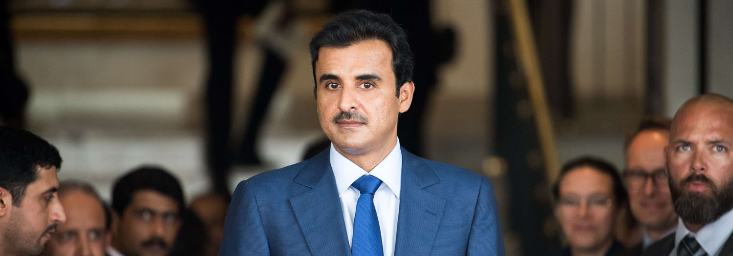 امير قطر في حرج مع الكويتيين