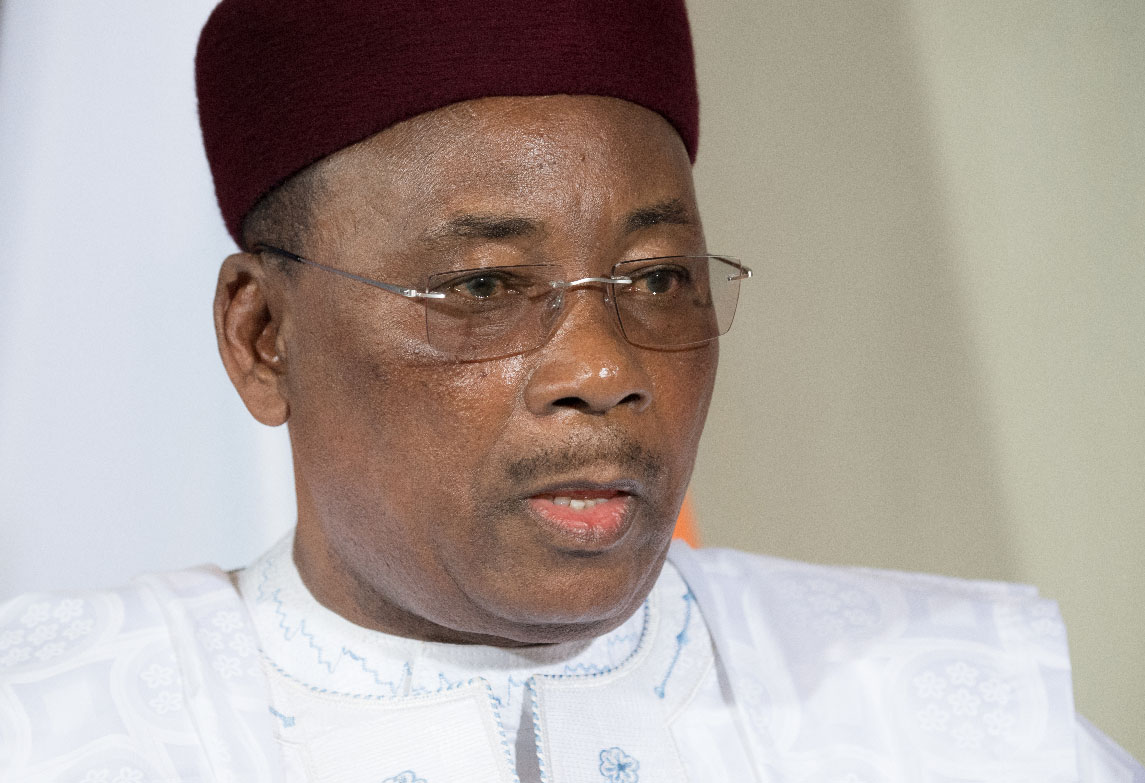Nigerien President Mahamadou Issoufou