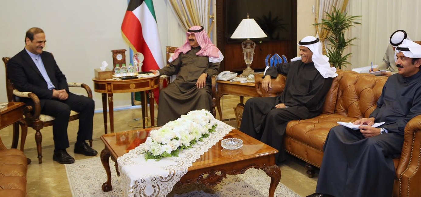اجتماع نائب وزير الخارجية الكويتي بسيفر طهران لدى الكويت