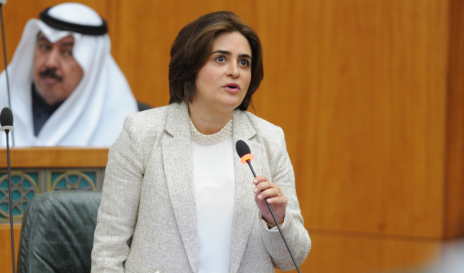 غدير أسيري تقطع الطريق أمام المتربصين بها منذ تعيينها
