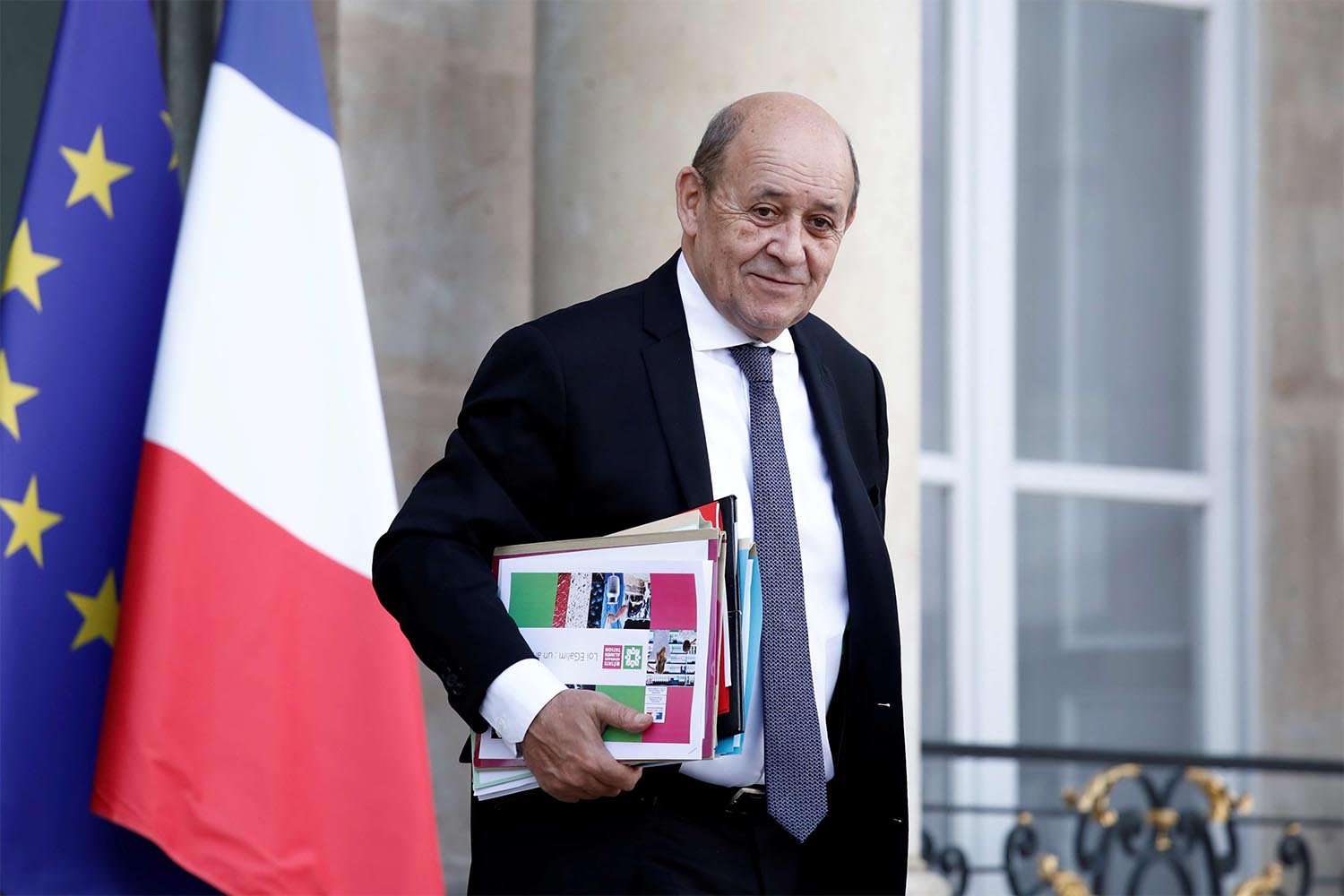 French Foreign Minister Jean-Yves Le Drian 