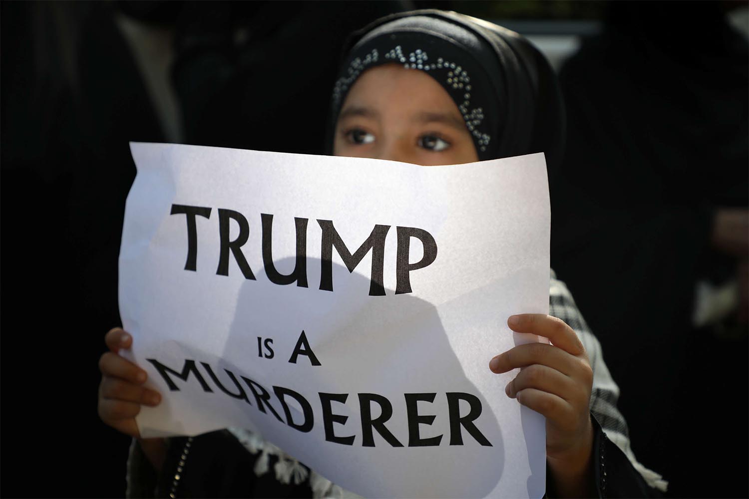 Protest girl