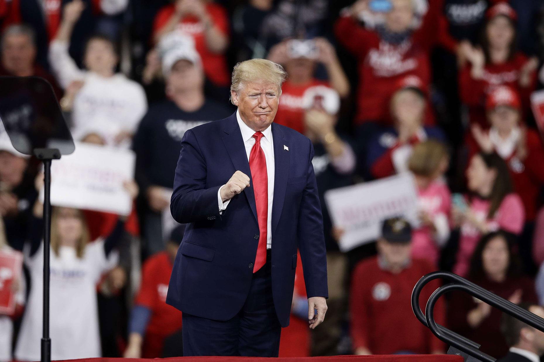 الرئيس الاميركي دونالد ترامب