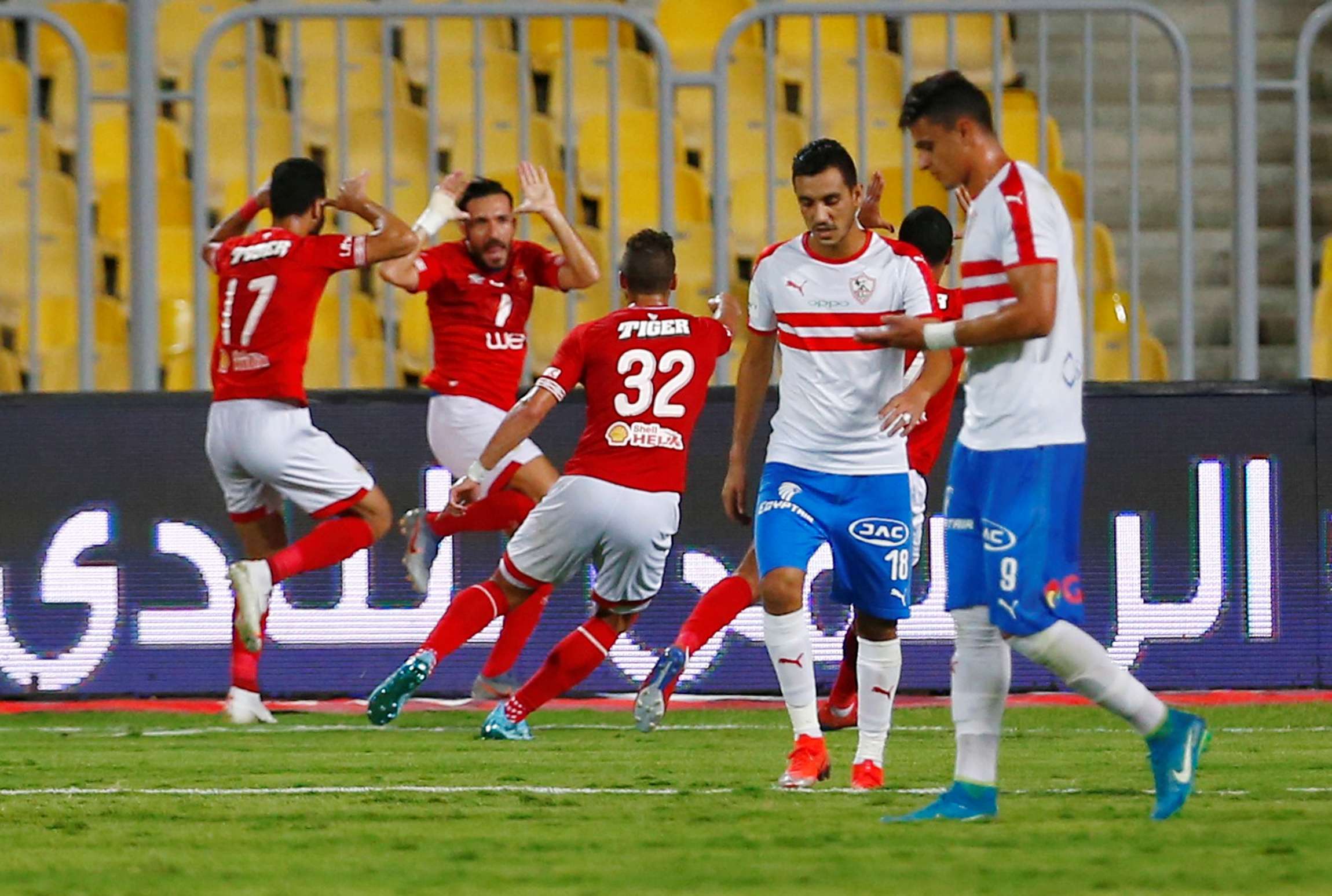 الزمالك لم يحضر المباراة بعد رفض طلبه تأجيلها