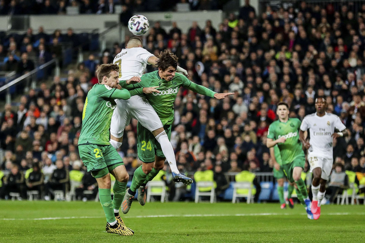 سوسييداد يلقن ريال مدريد درسا قاسيا