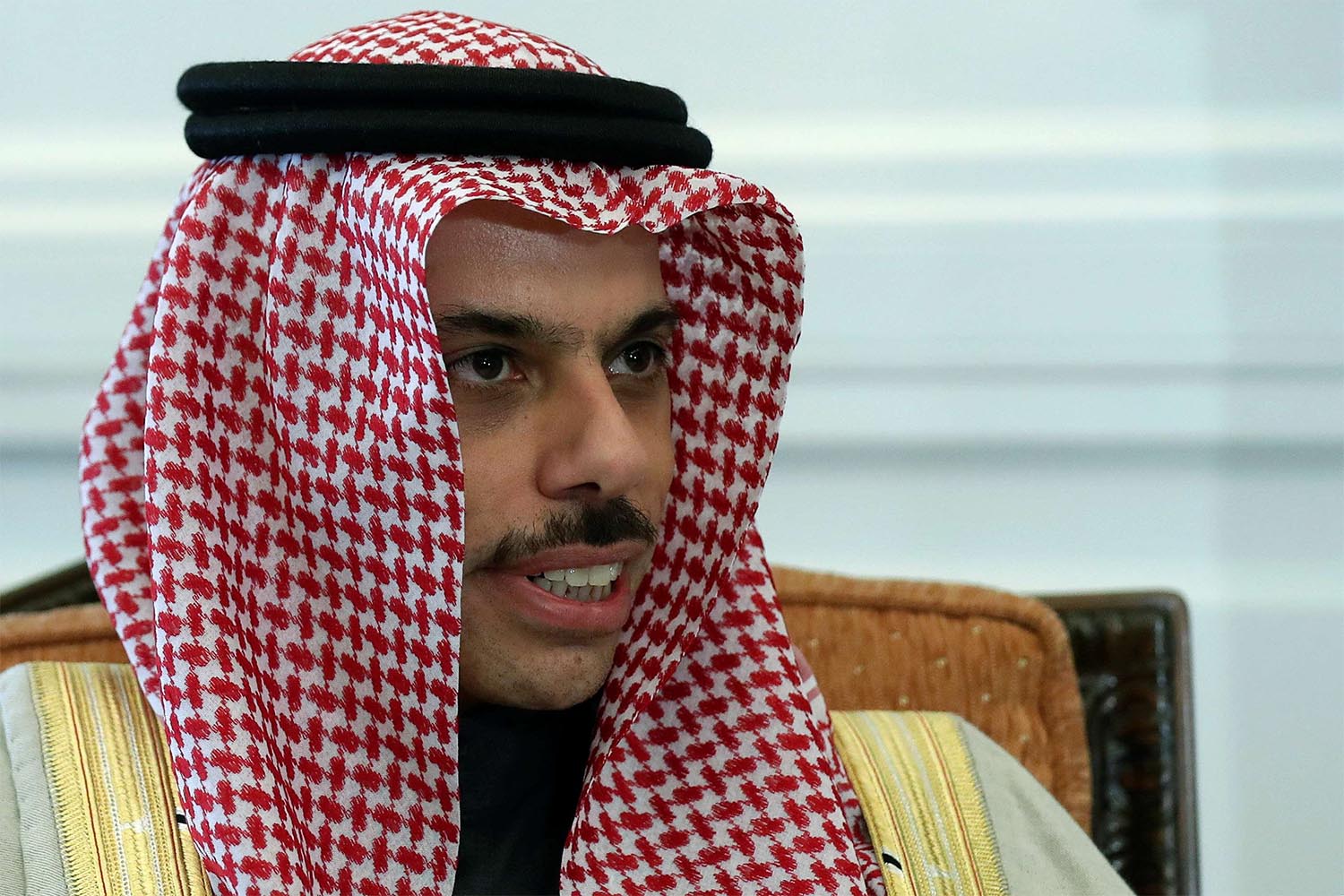 Saudi Arabia's Foreign Minister Prince Faisal bin Farhan 