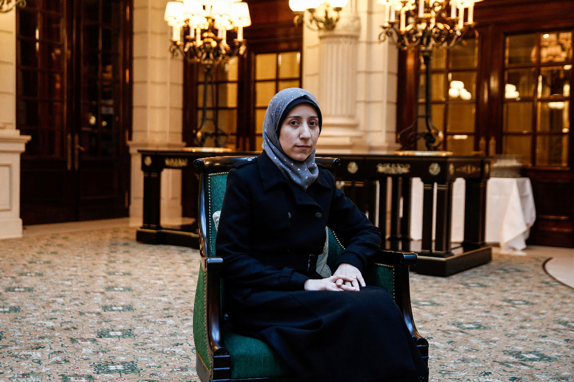 Syrian pediatrician featured in the documentary "The Cave", doctor Amani Ballour