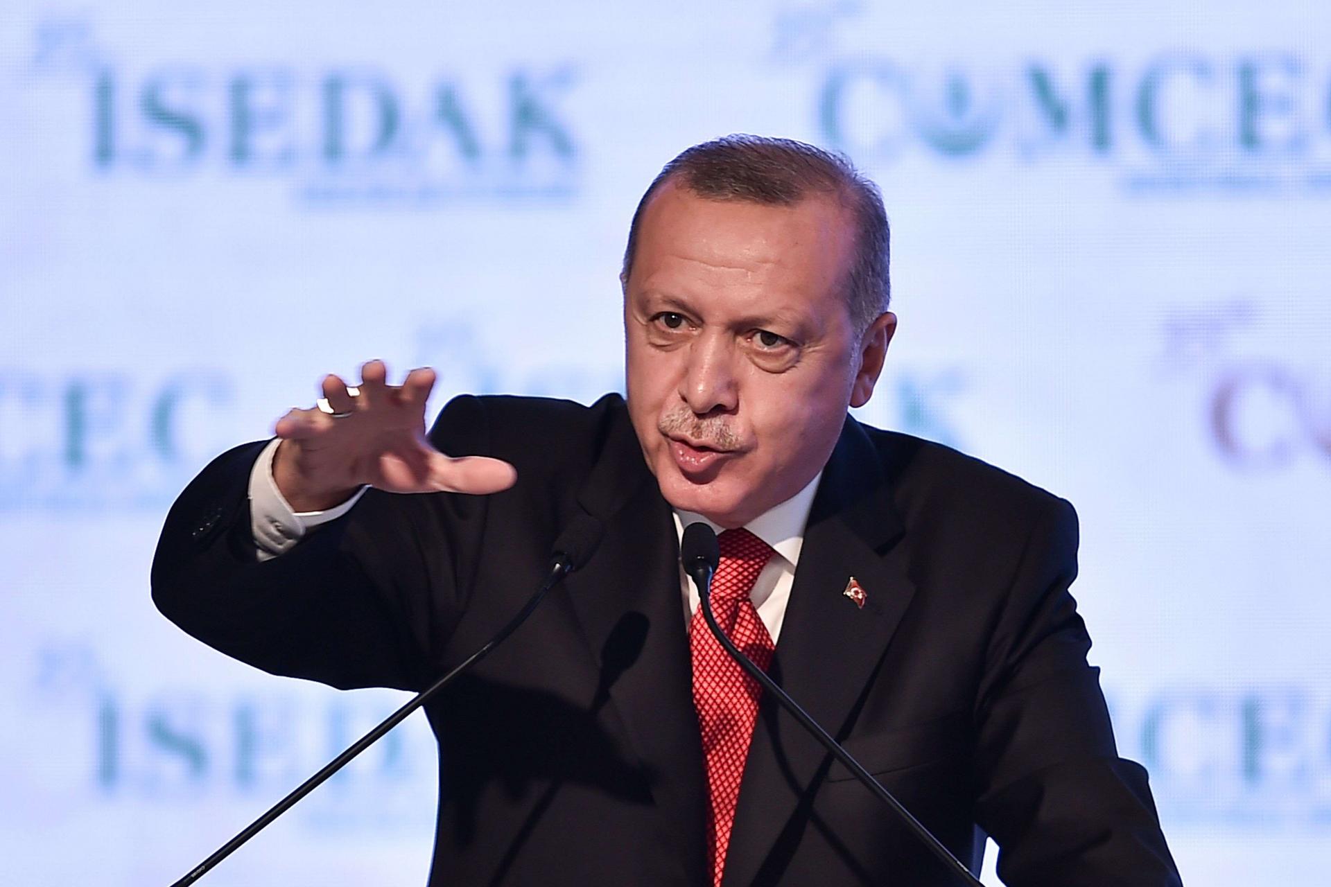 الرئيس التركي رجب طيب اردوغان