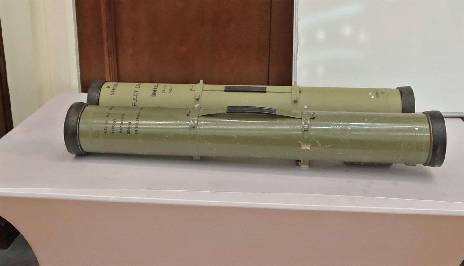 Iranian-made anti-tank missiles