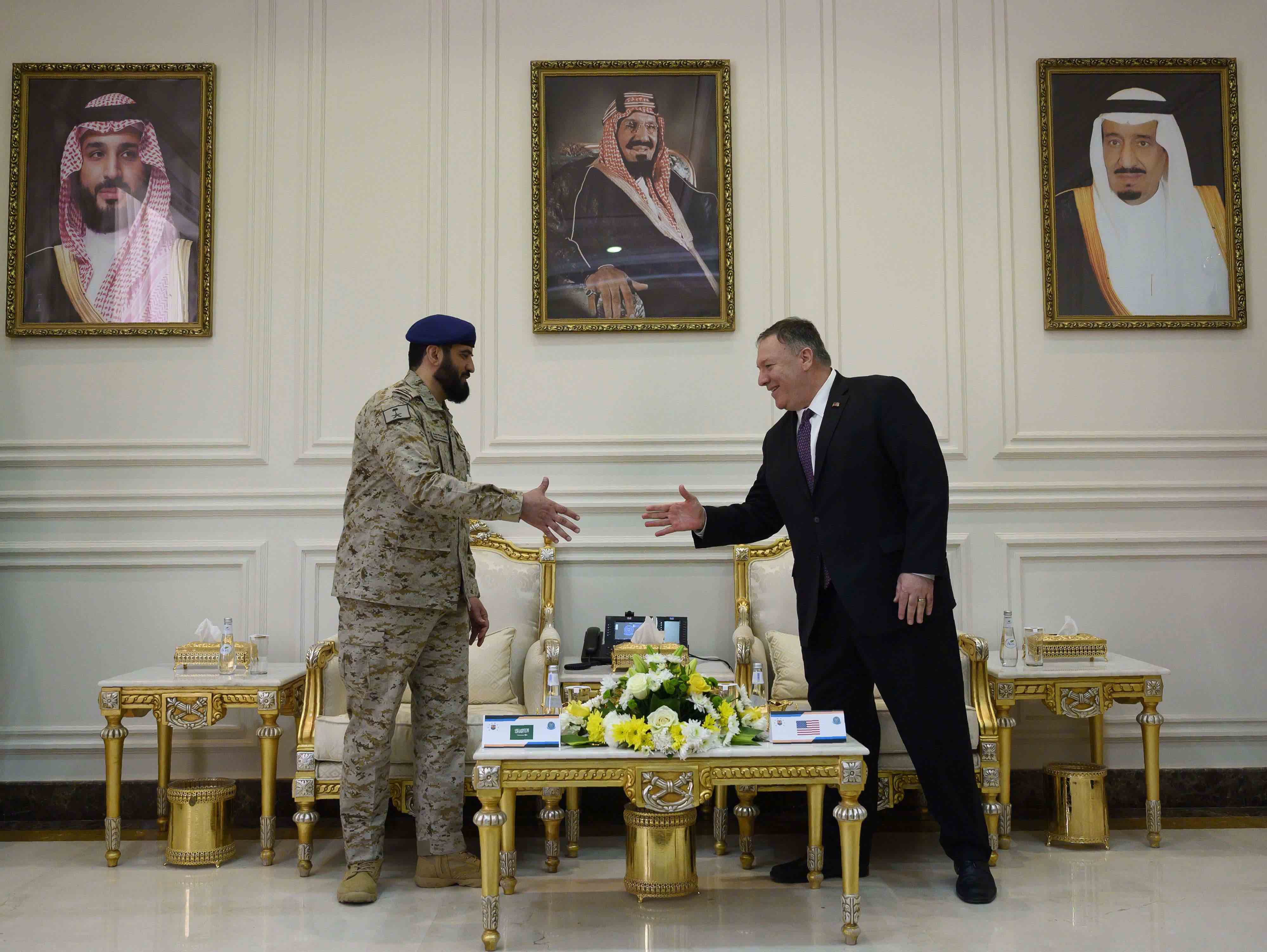 The top US diplomat is also expected to meet with Crown Prince Mohammed bin Salman 