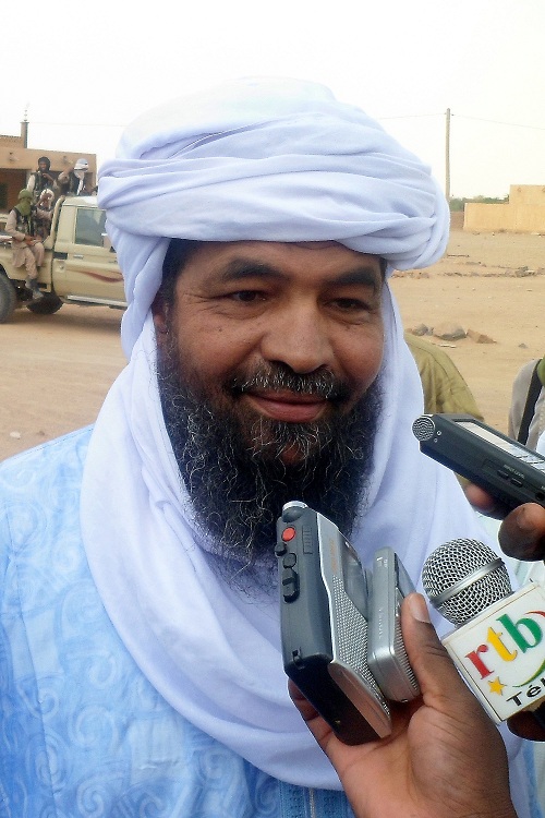 الحكومة المالية رفضت في السابق التفاوض مع زعيم انصار الدين إياد أغ غالي