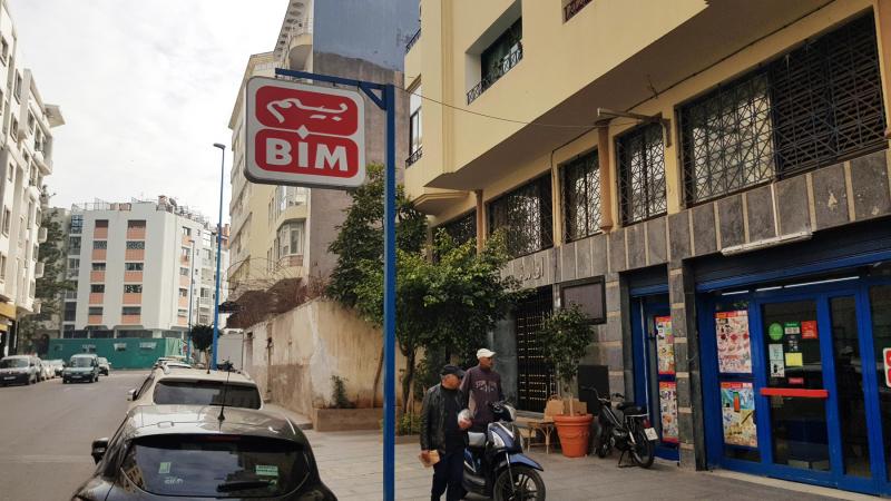 Erdoganian strategy. BIM shop in Casablanca.