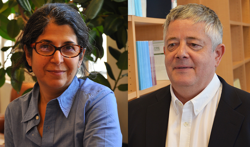French academics Fariba Adelkhah and Roland Marchal