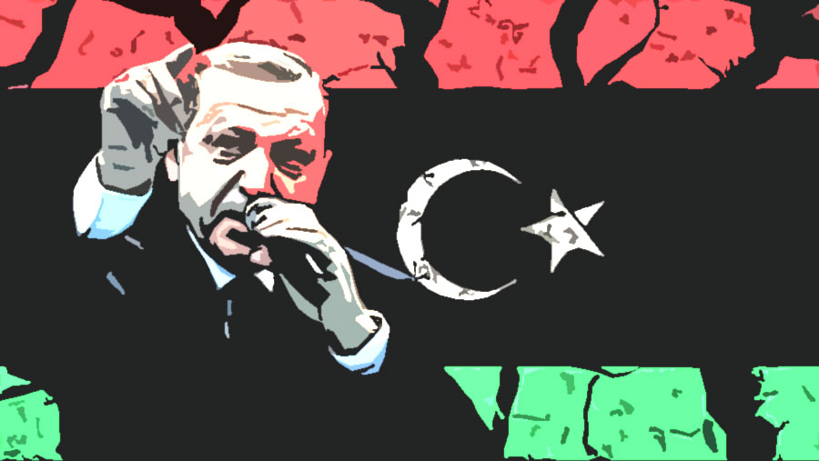 في العراق وسوريا كان دور تركيا خطيراً