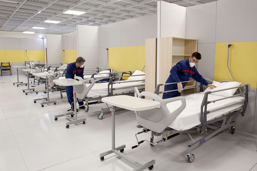 وضعية سيئة للمرفق الصحي الايراني