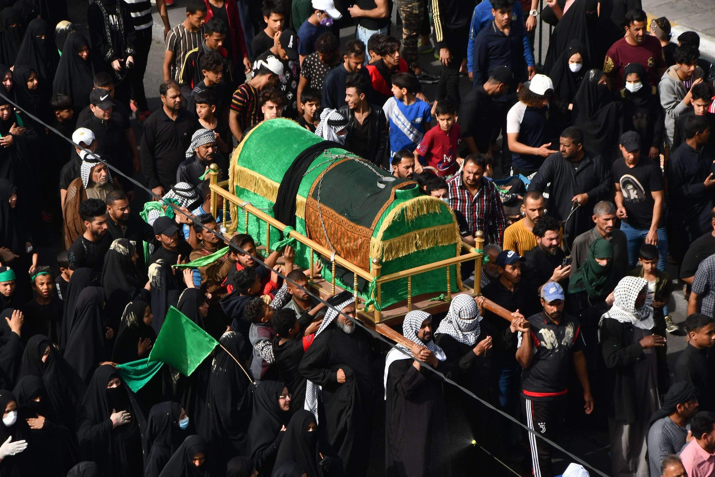 The anniversary typically draws millions of devout followers from around the world