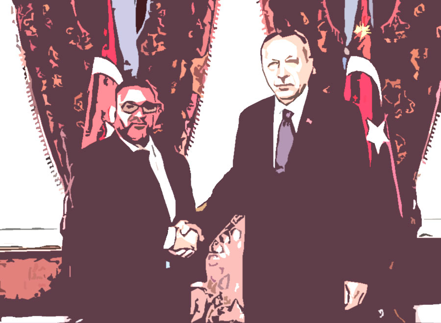 تركيا توازي كورونا في ليبيا وسوريا