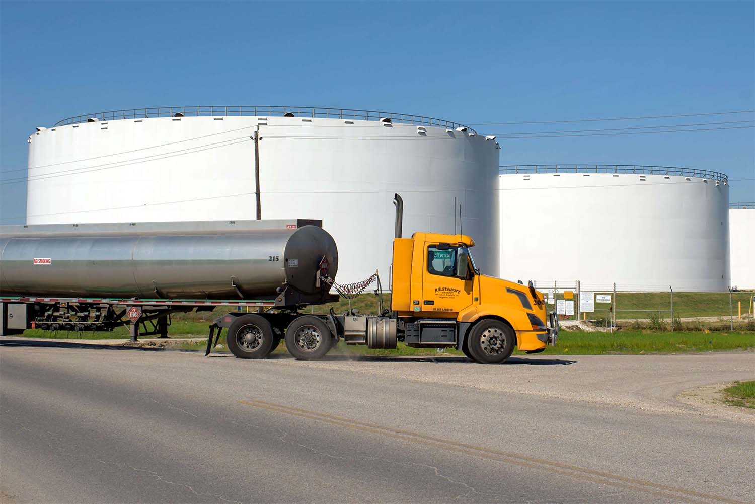 Oil tanks