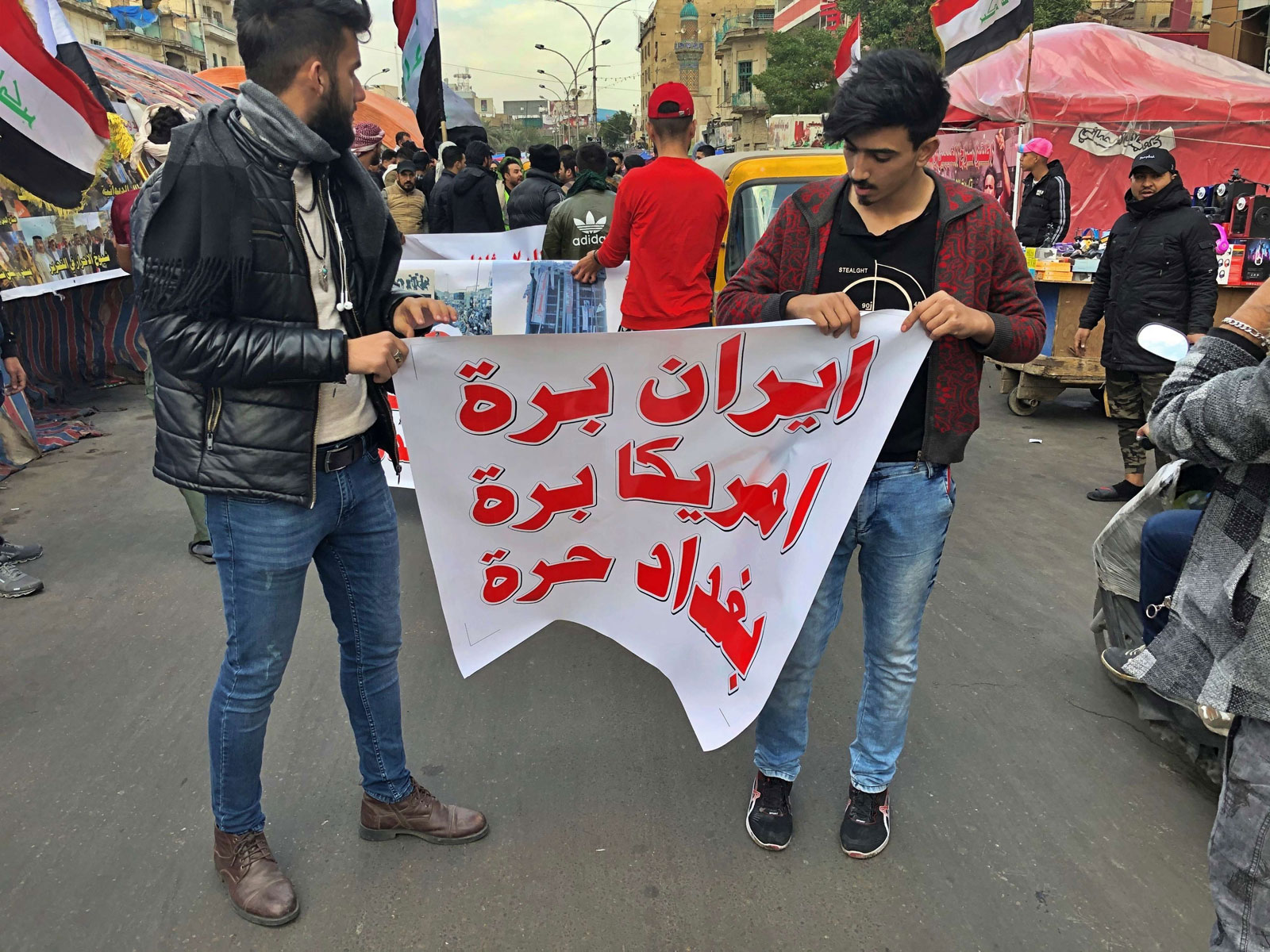 التواجد الإيراني الأميركي منبوذ في العراق