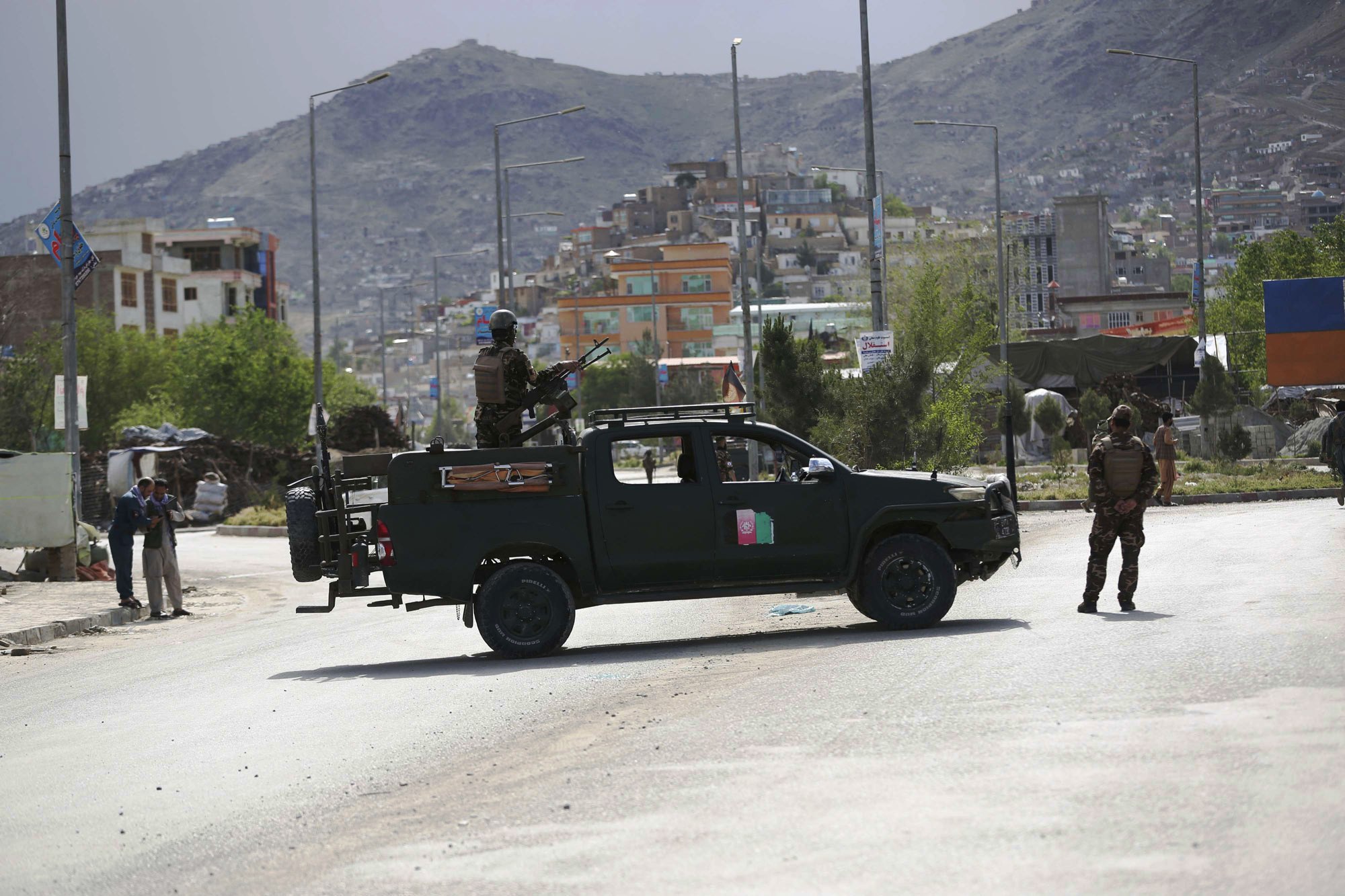 القوات الأفغانية