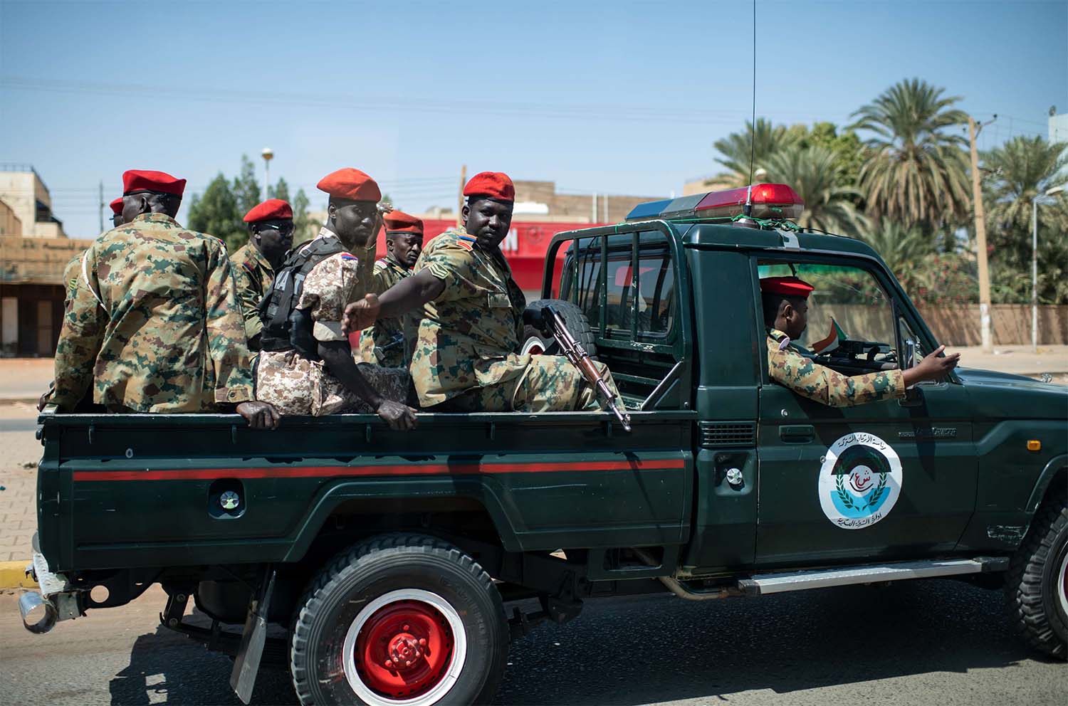 Sudanese soldiers