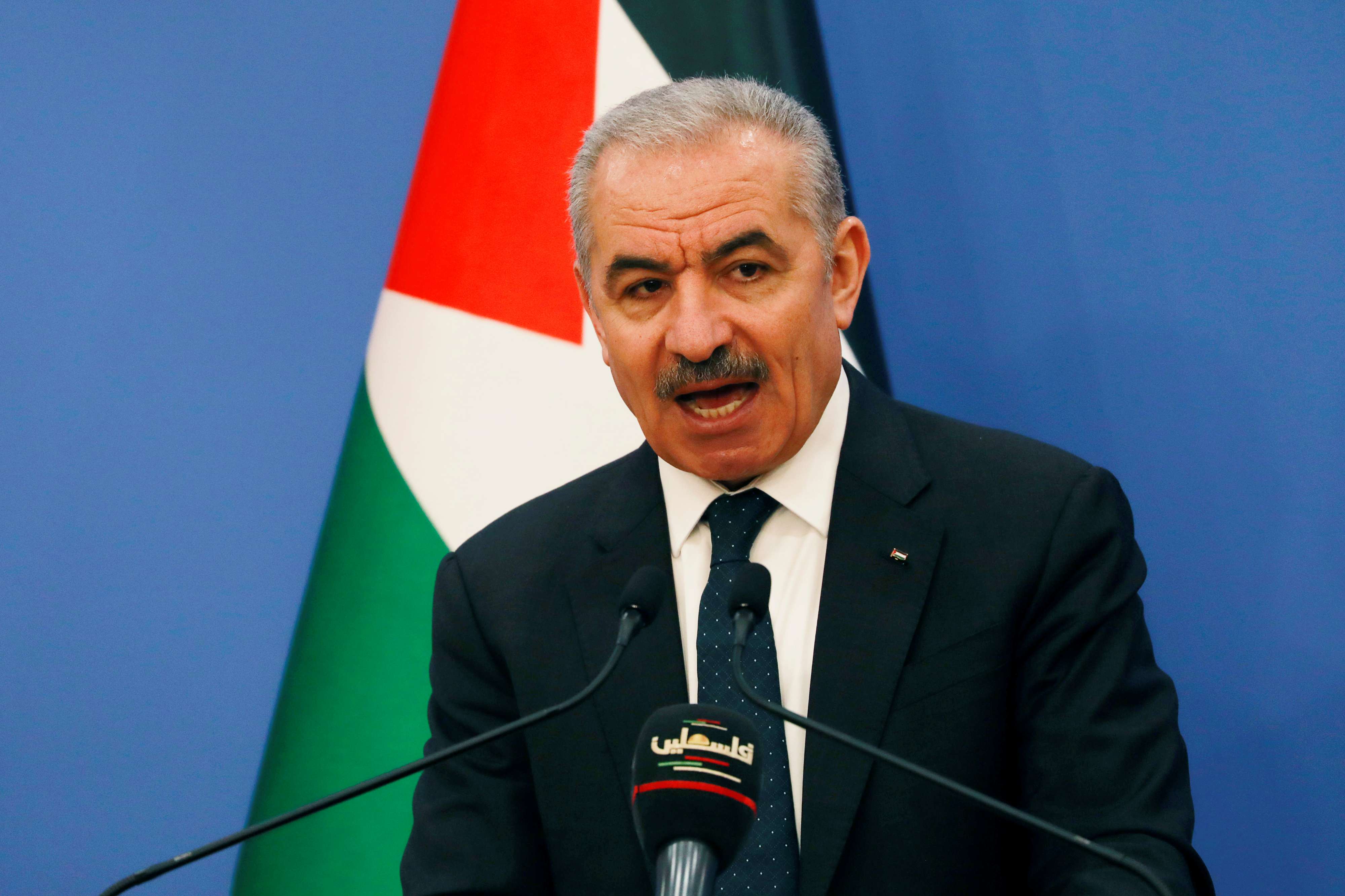 اشتية قدم اقتراحا مضادا لخطة ترامب حول السلام بين الفلسطينيين والاسرائيليين