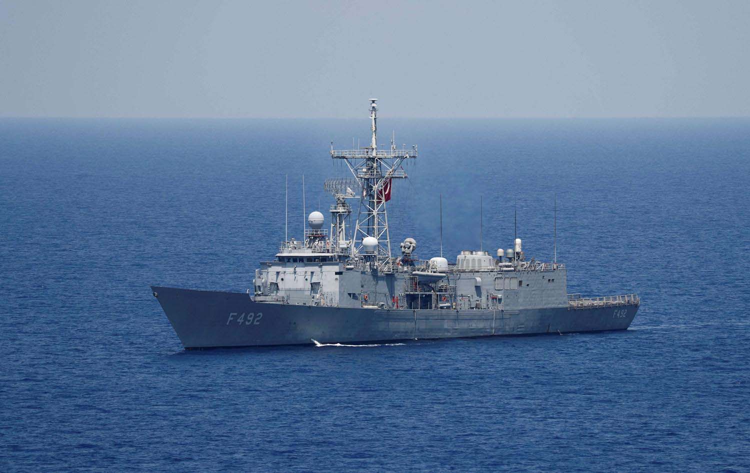 Turkish military escort prevented Irini vessel from inspecting the freighter