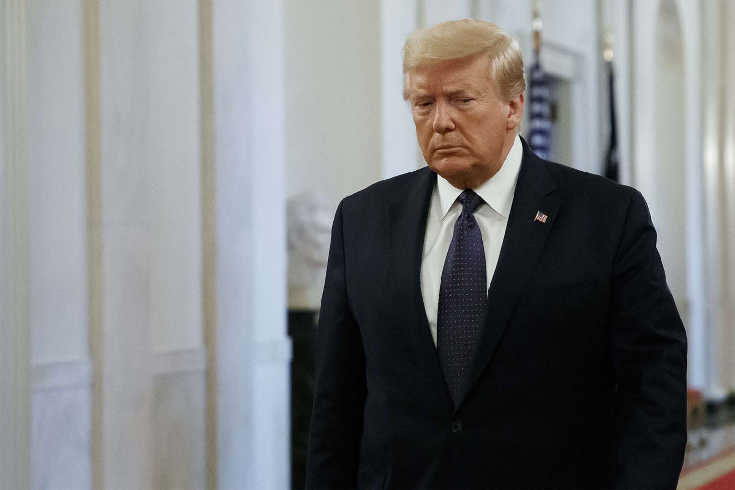 US President Donald Trump 