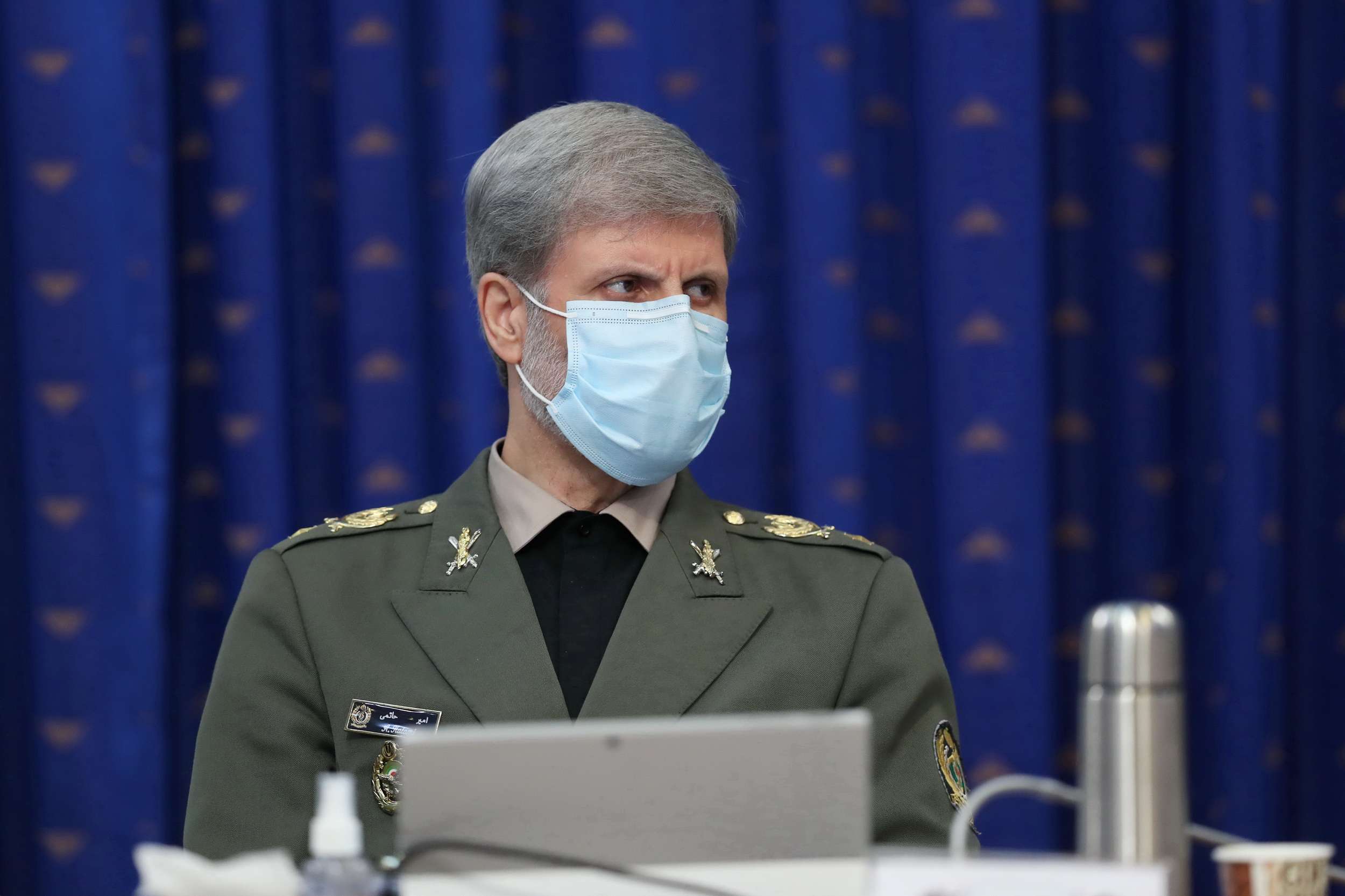 وزير الدفاع الايراني امير حاتمي