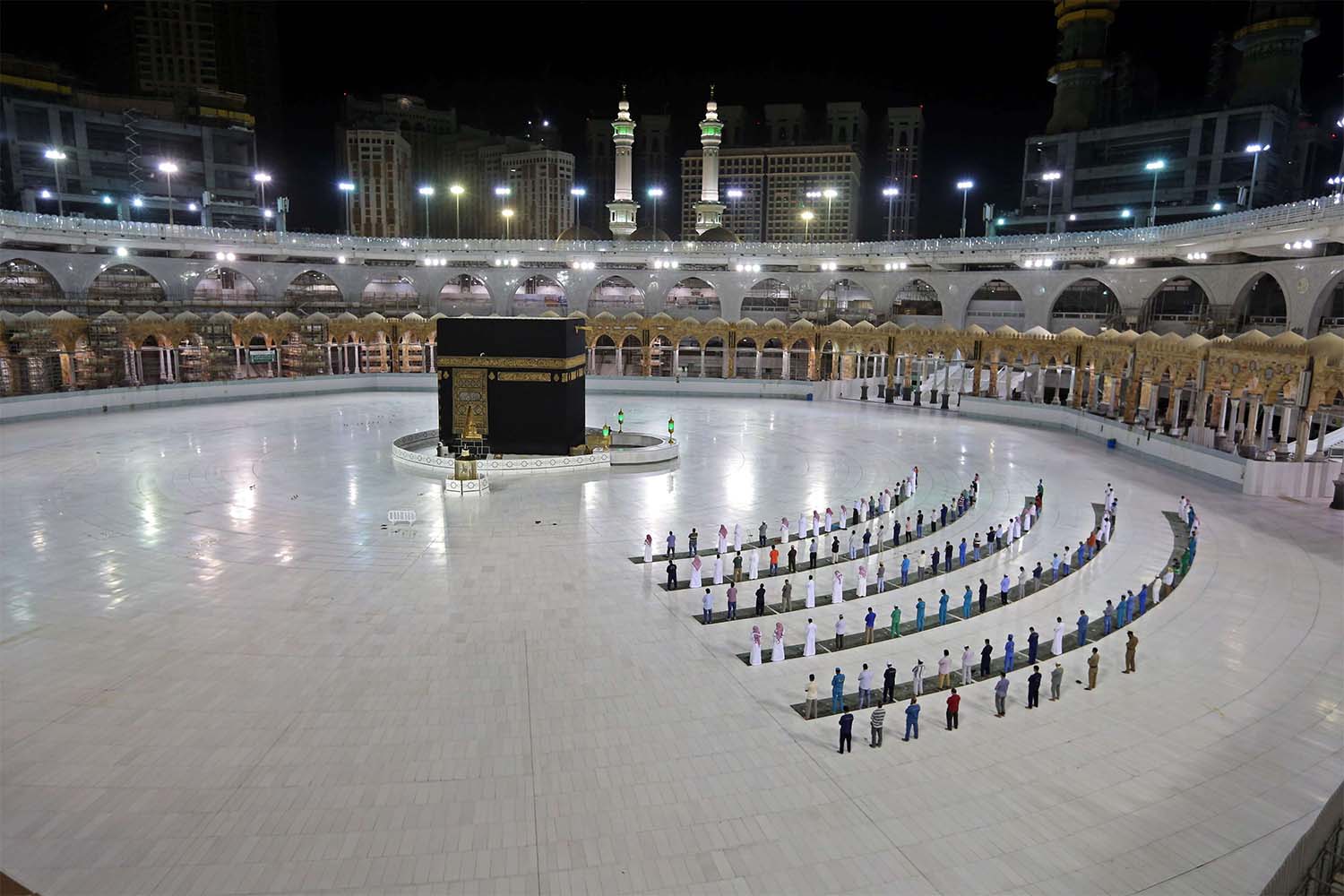 Access will be limited to pilgrims under 65 years old and without any chronic illnesses