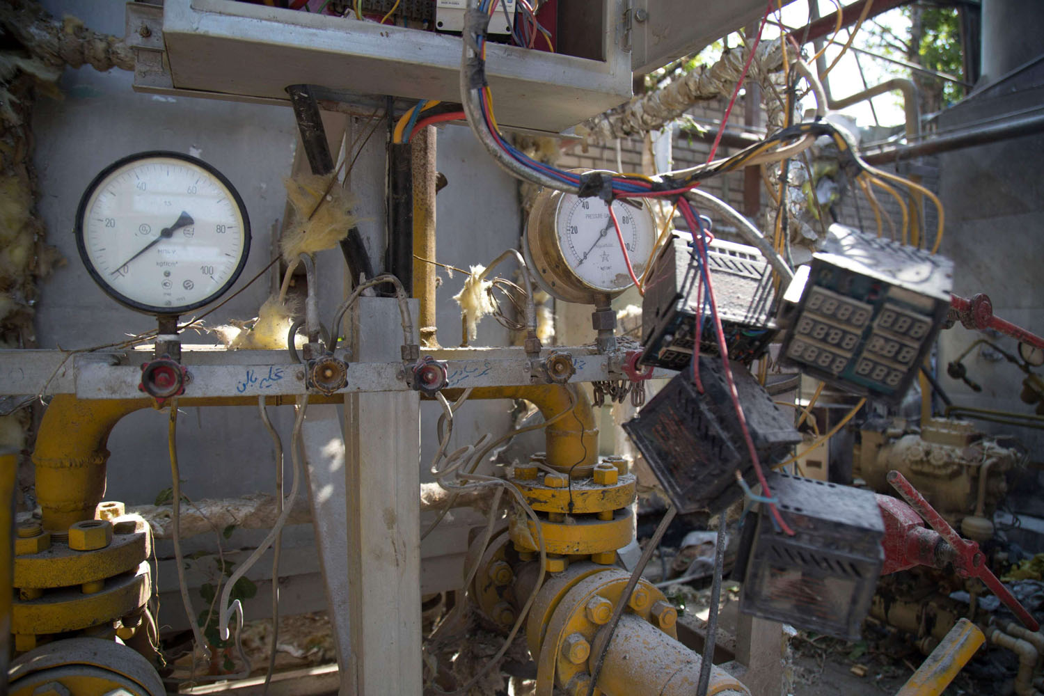 آثار انفجار جنوب طهران