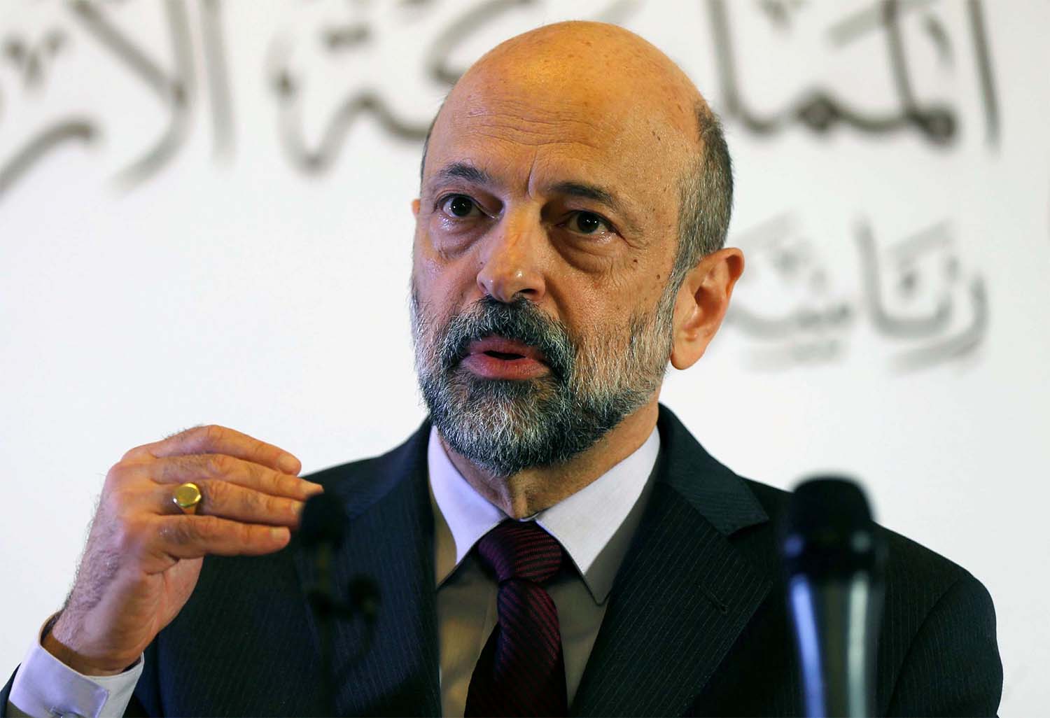 Jordan's Prime Minister Omar al-Razzaz 