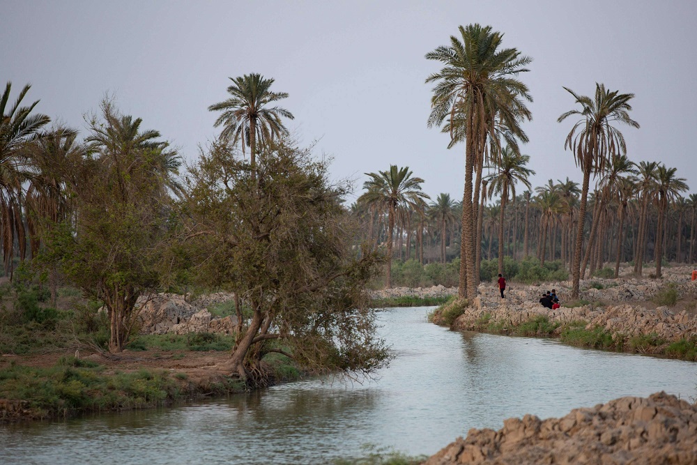 نهر شط العرب بالبصرة