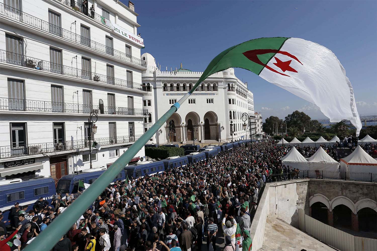 Mass protests broke out in February last year to demand the departure of the old guard as well as the prosecution of people involved in corruption