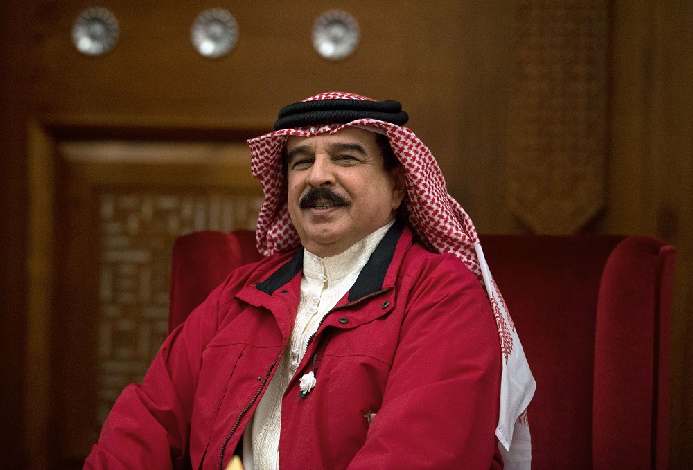 ملك البحرين الشيخ حمد بن عيسى آل خليفة