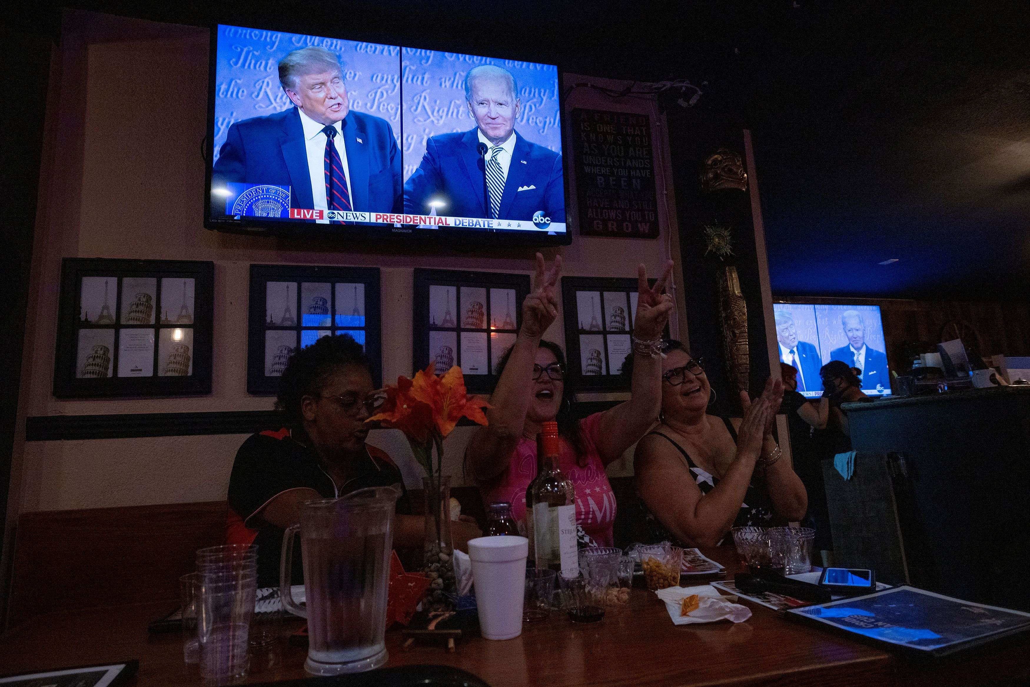 الاميركيون تفاعلوا مع الاتهامات المتبادلة بين المرشحين الرئاسيين