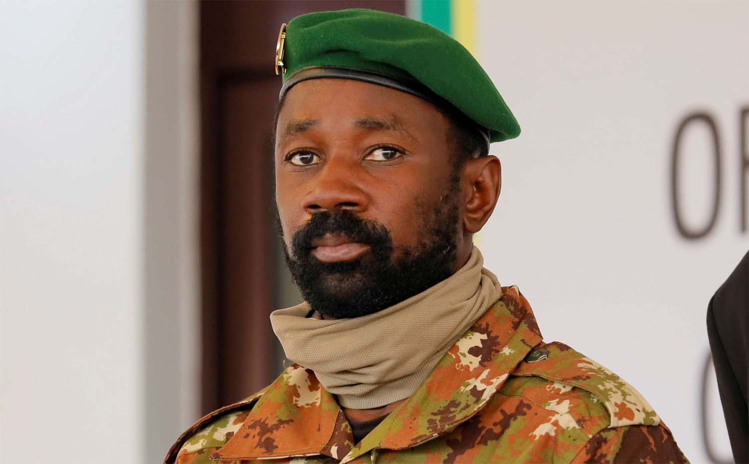 Colonel Assimi Goita, leader of Malian military junta