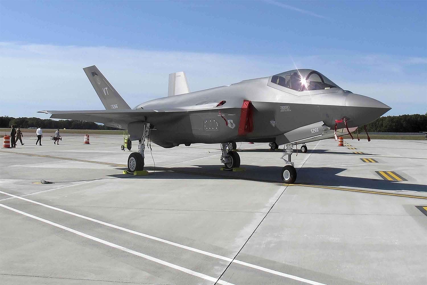 Lockheed Martin-made F-35 stealth fighter jet