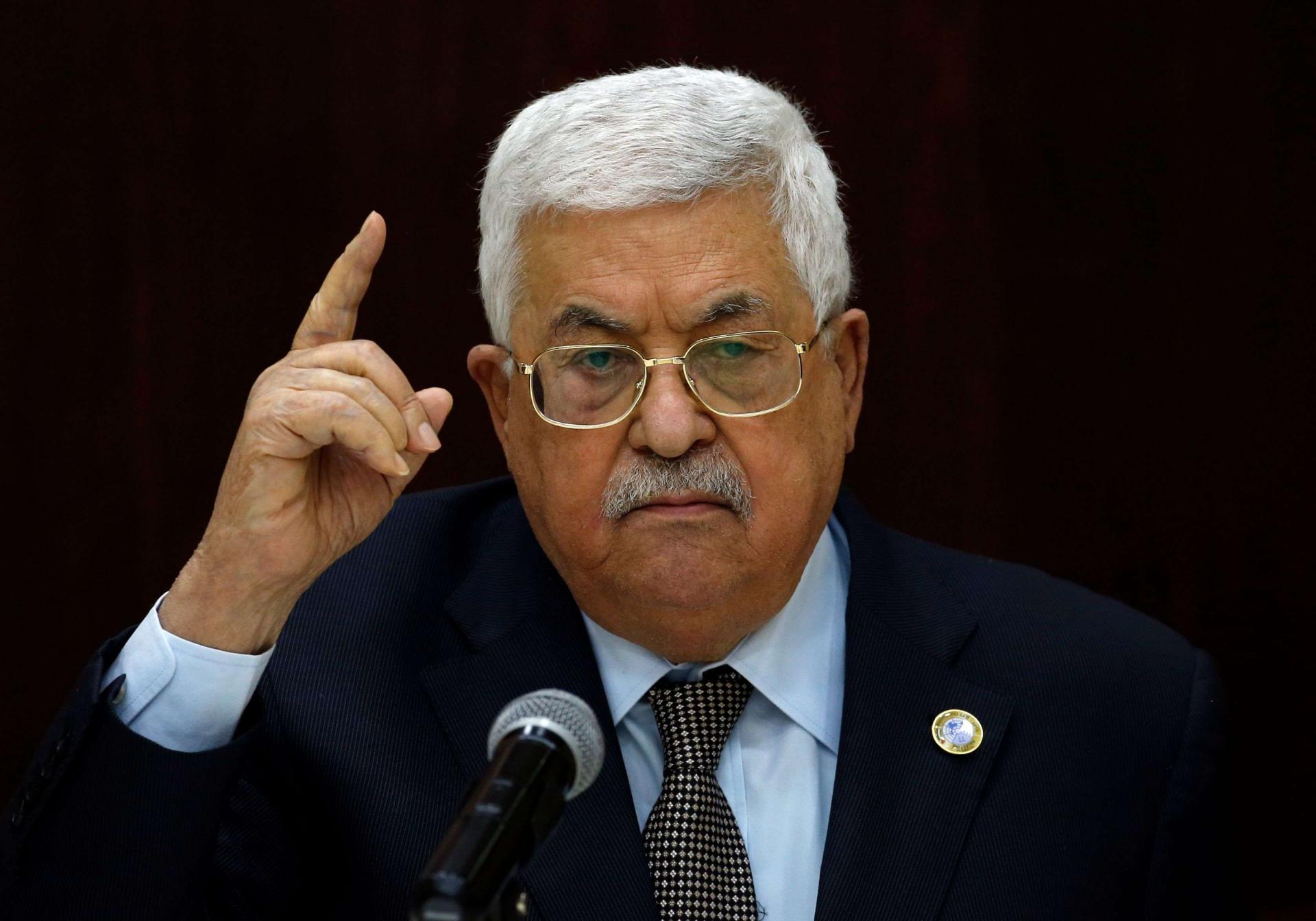 الرئيس الفلسطيني محمود عباس ابو مازن