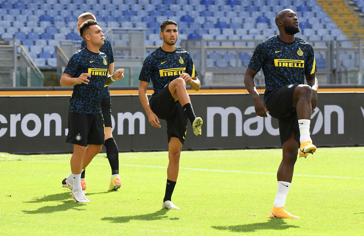 اللاعب المغربي لإثبات قدراته في موقعة انتر ضد زيدان وريال