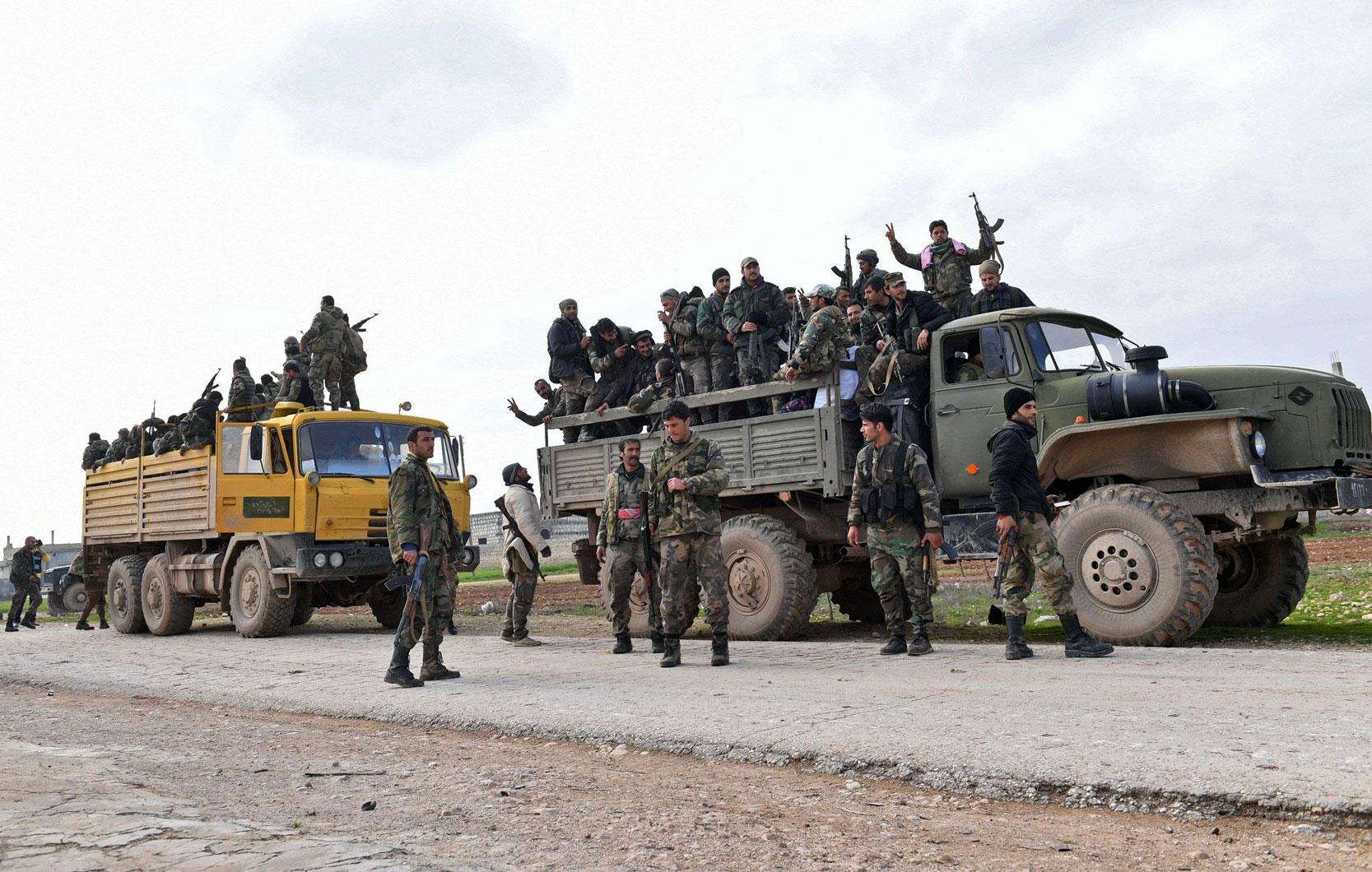 قوات النظام حققت تقدما ميدانيا هاما في الاشهر الاخيرة بفضل الدعم الروسي