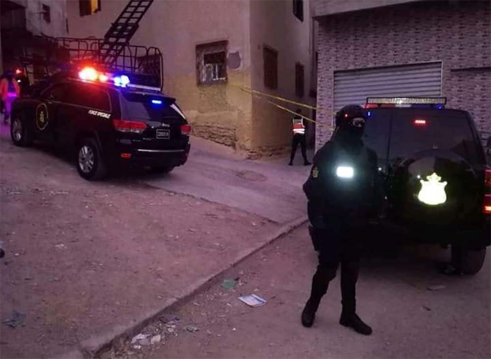 The anti-terror operation was carried out in Tangier