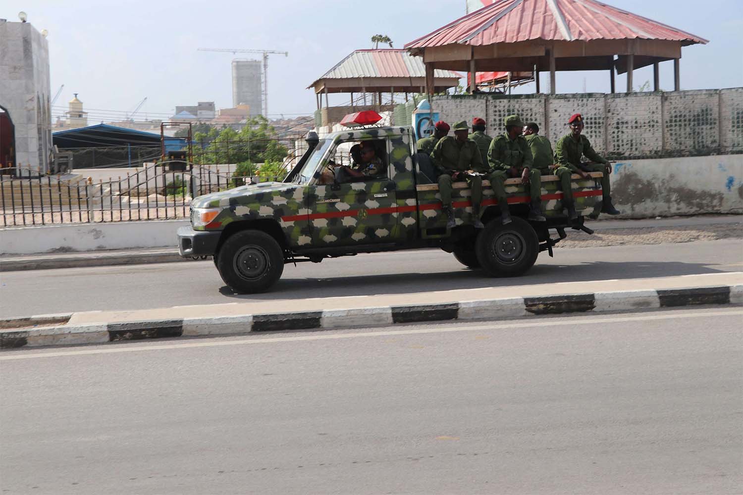 Somali soldiers