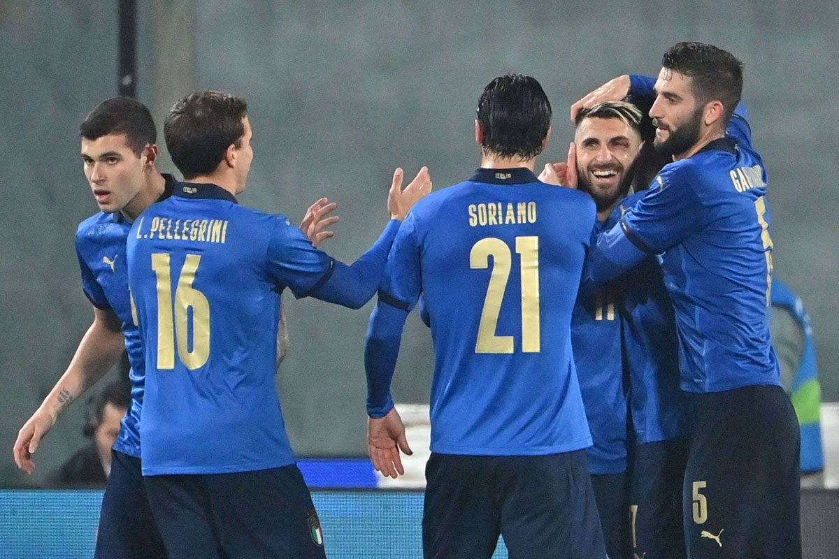 المنتخب الايطالي للفوز في المباريات المقبلة بعد تعادله المخيب مع الهولندي
