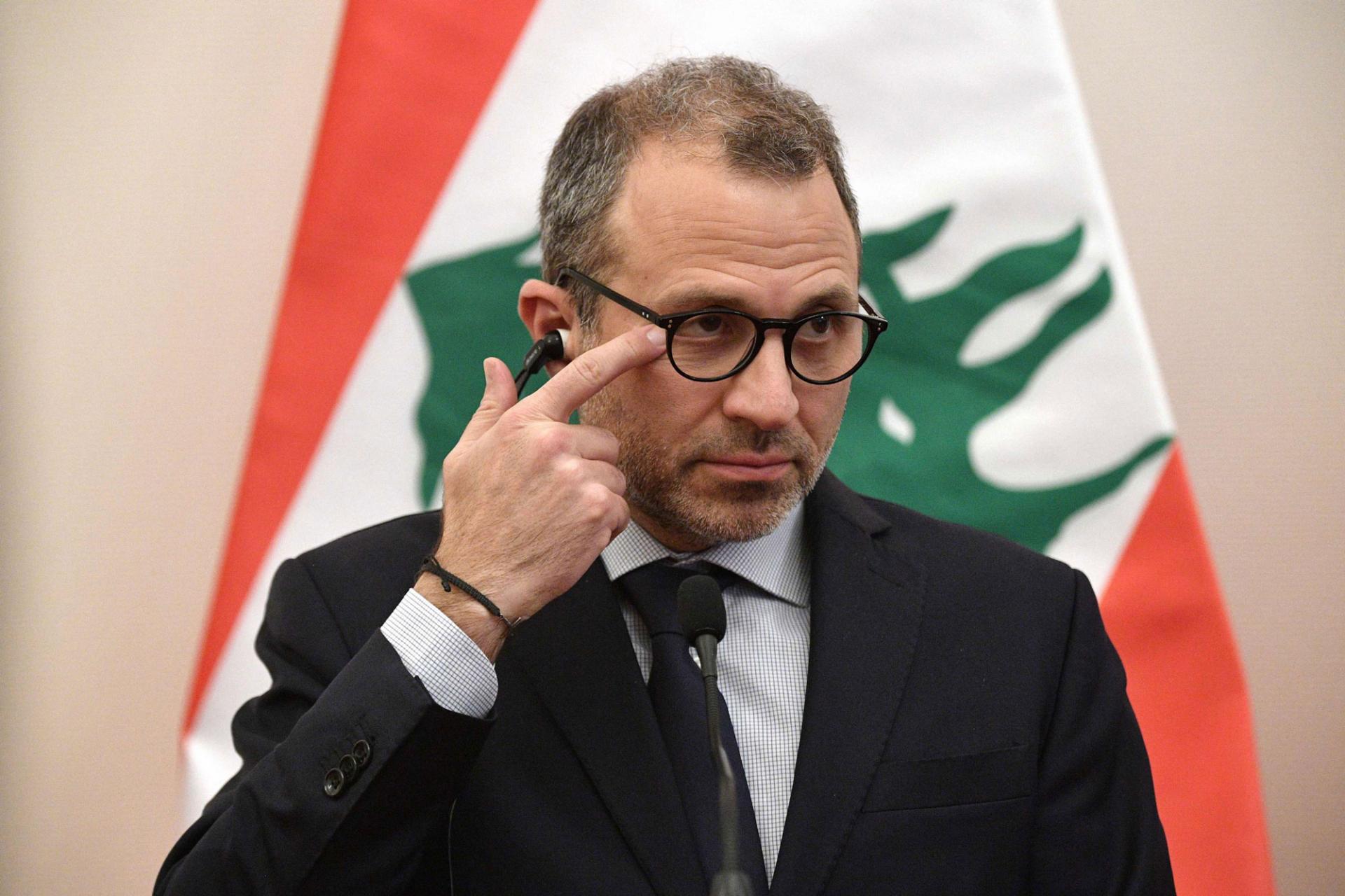 جبران باسيل زعيم حزب التيار الوطني الحر اللبناني